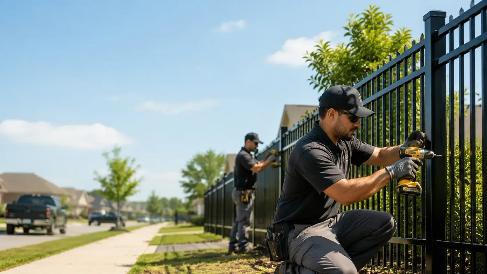 Metal Fence Installation in Quinton, OK